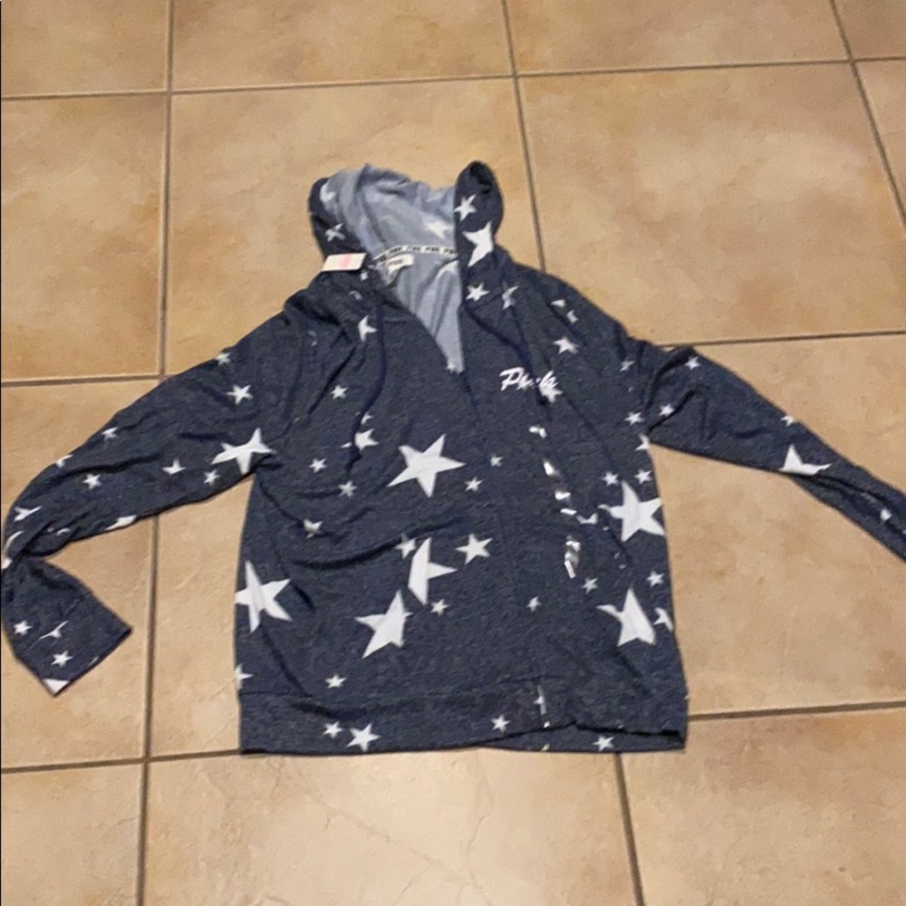 Brand new Victoria’s Secret PINK star hoodie.